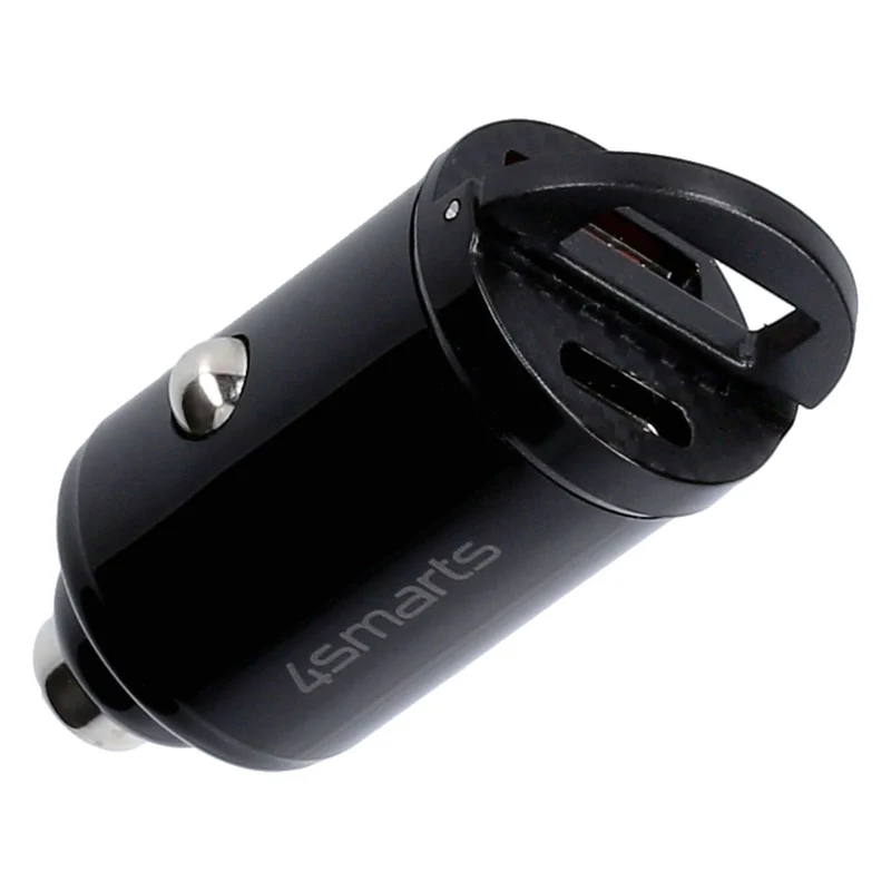 4smarts Fast Car Charger Voltroad Pico Dual 20W schwarz