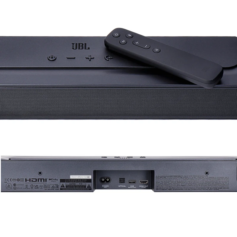 JBL Bar 2.0 All-In-One (MK2) 2.0 Kanal Soundbar Bluetooth HDMI USB Optical schwarz