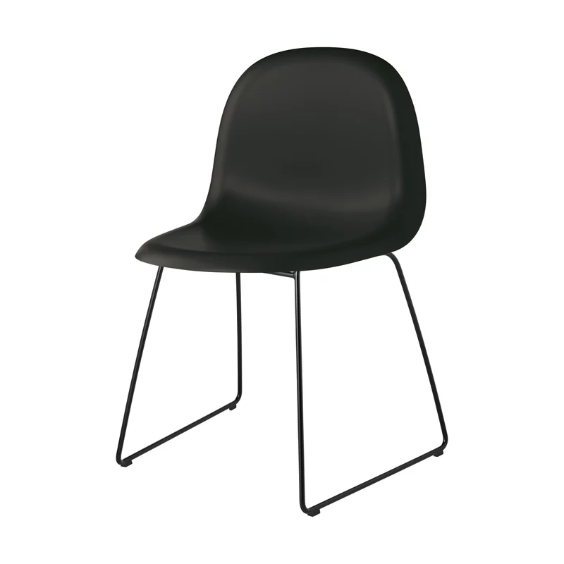 Gubi 3D Dining Chair Un-Upholstered