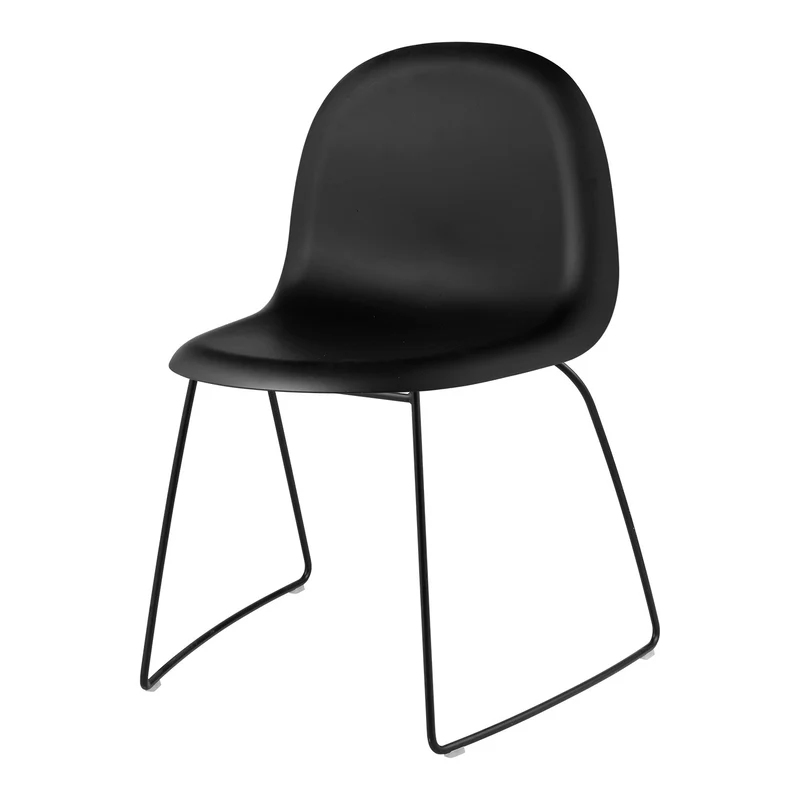 Gubi 3D Dining Chair Un-Upholstered