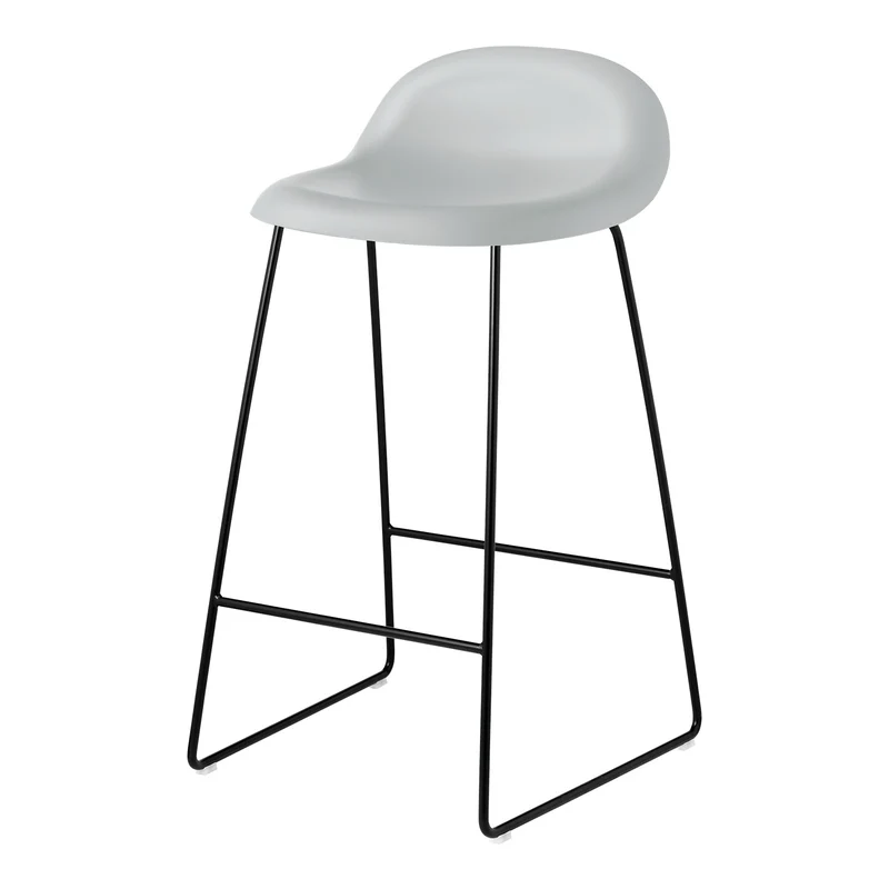 Gubi 3D Counter Stool Un-Upholstered