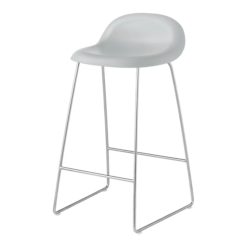 Gubi 3D Counter Stool Un-Upholstered