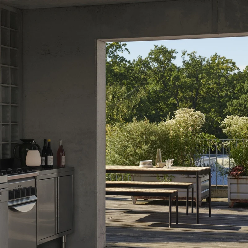 &Tradition Ville Outdoor Bench AV28