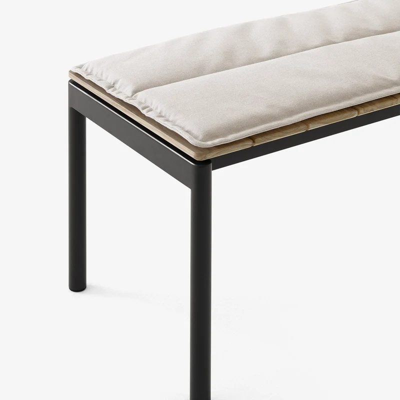 &Tradition Seat Pad Ville Outdoor Bench AV28