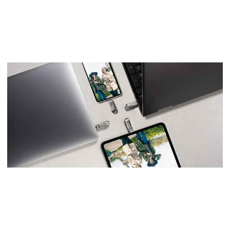 SanDisk Ultra Dual Drive Luxe USB-Stick 512 GB USB Type-A / USB Type-C 3.2 Gen 1 (3.1 Gen 1)