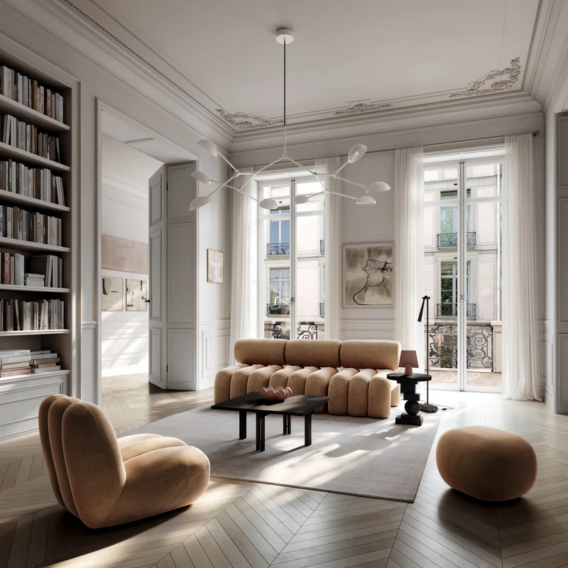 101 Copenhagen Snake Floor Lamp