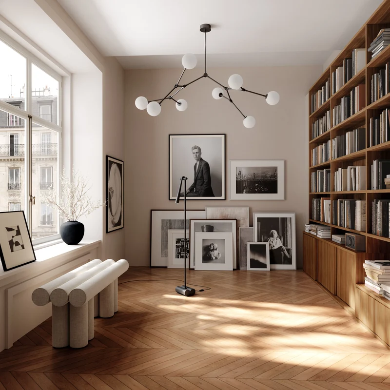 101 Copenhagen Snake Floor Lamp