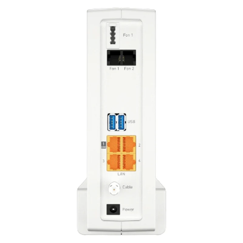 AVM FRITZ Box 6690 Cable WLAN-Router Gigabit Ethernet Dual-Band (2,4 GHz/5 GHz) Weiß