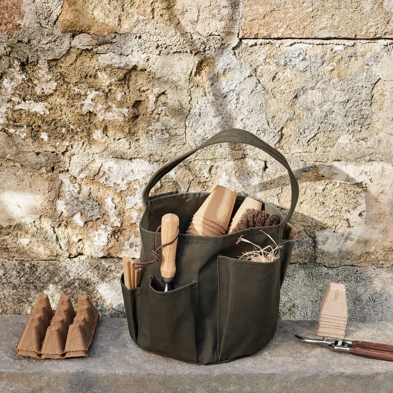 Ferm Living Bark Garden Bucket Bag