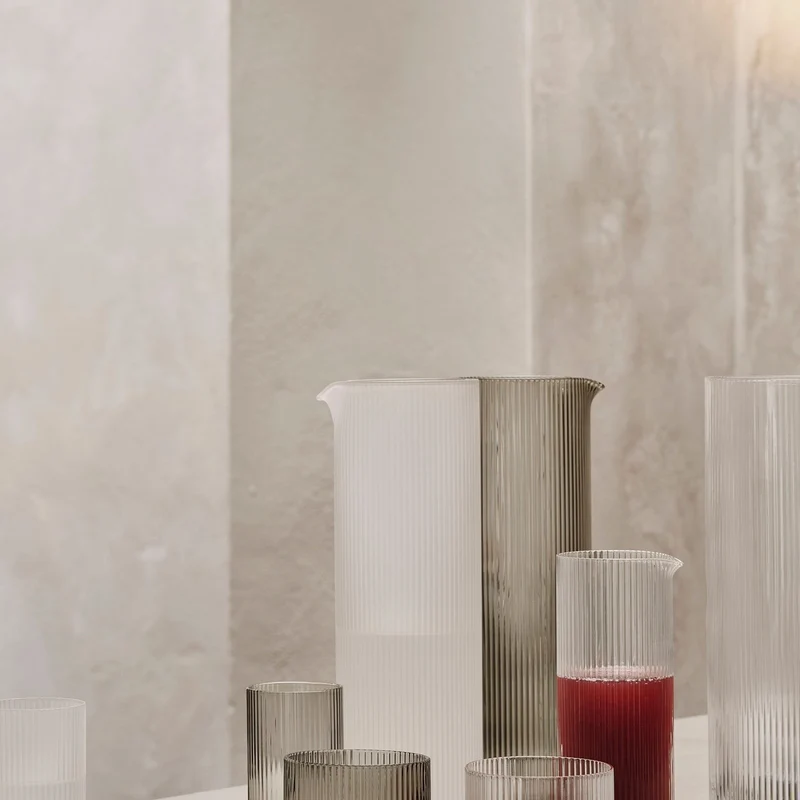 Ferm Living Ripple Water Jug