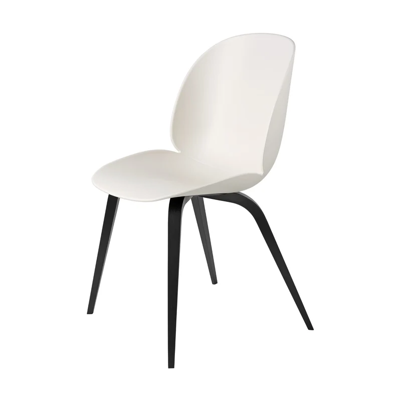 Gubi Beetle Dining Chair Un-Upholstered Set of 4