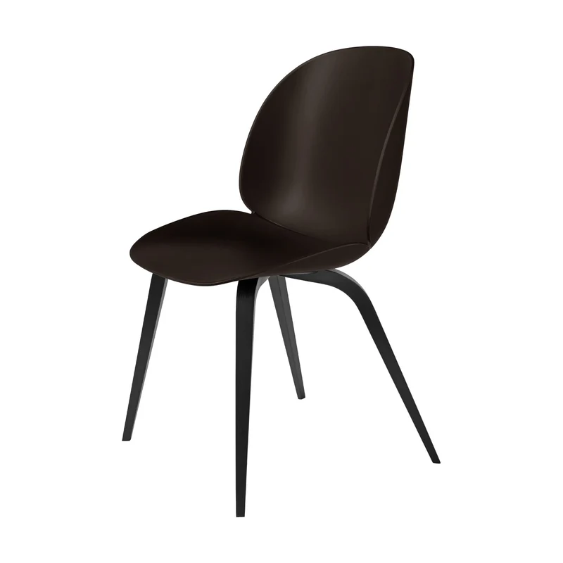 Gubi Beetle Dining Chair Un-Upholstered Set of 4