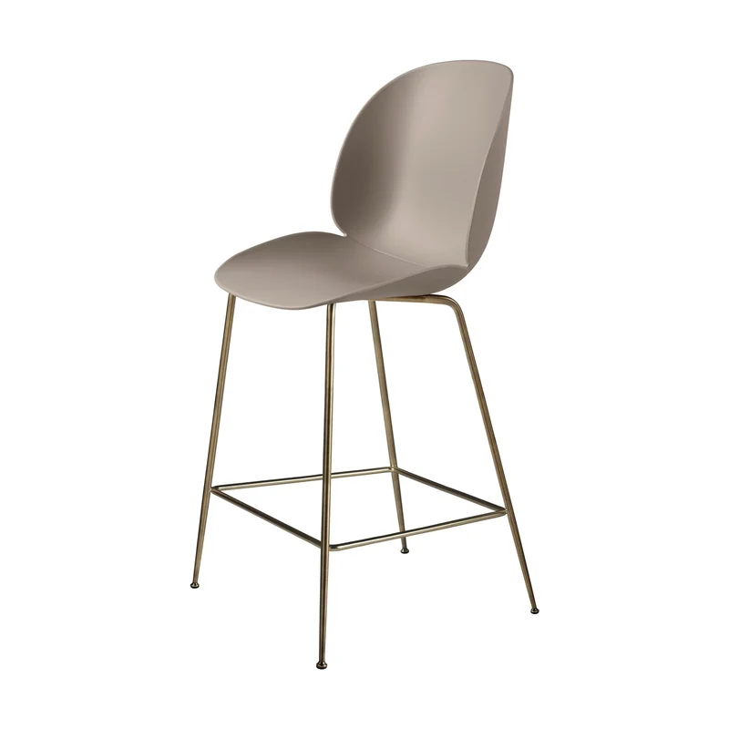 Gubi Beetle Counter Chair Un-Upholstered