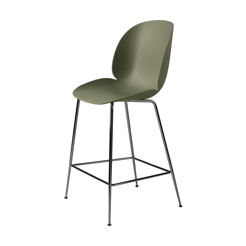 Gubi Beetle Counter Chair Un-Upholstered