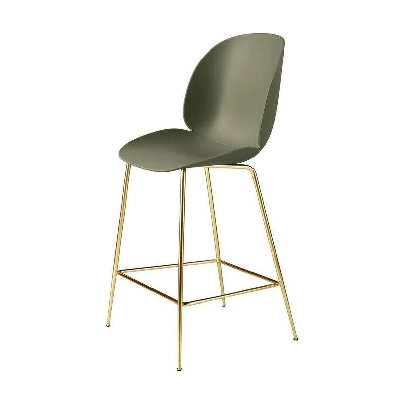 Gubi Beetle Counter Chair Un-Upholstered