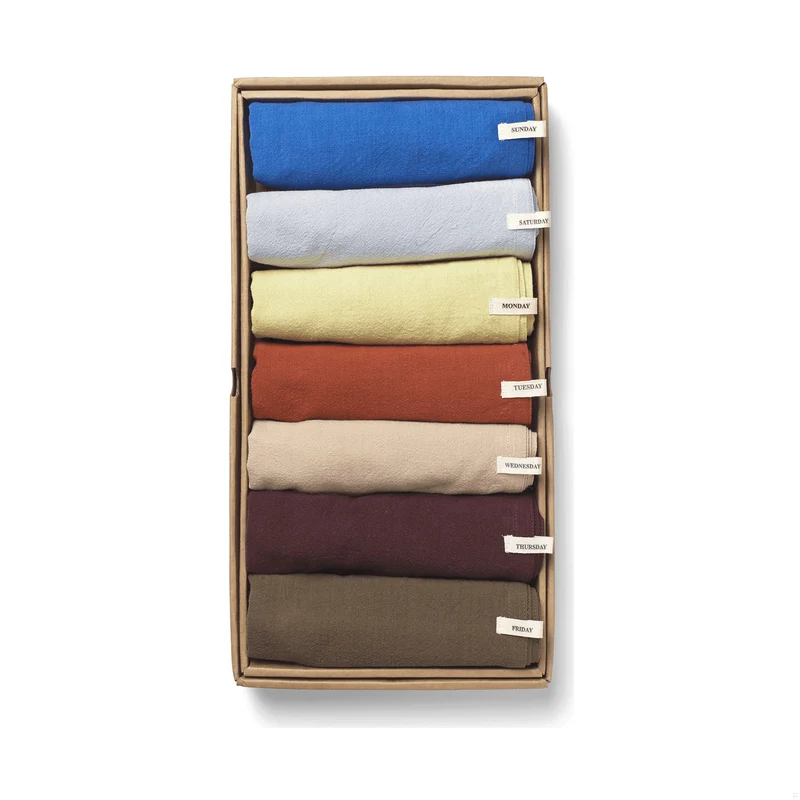 Ferm Living Day Tea Towels - Set of 7