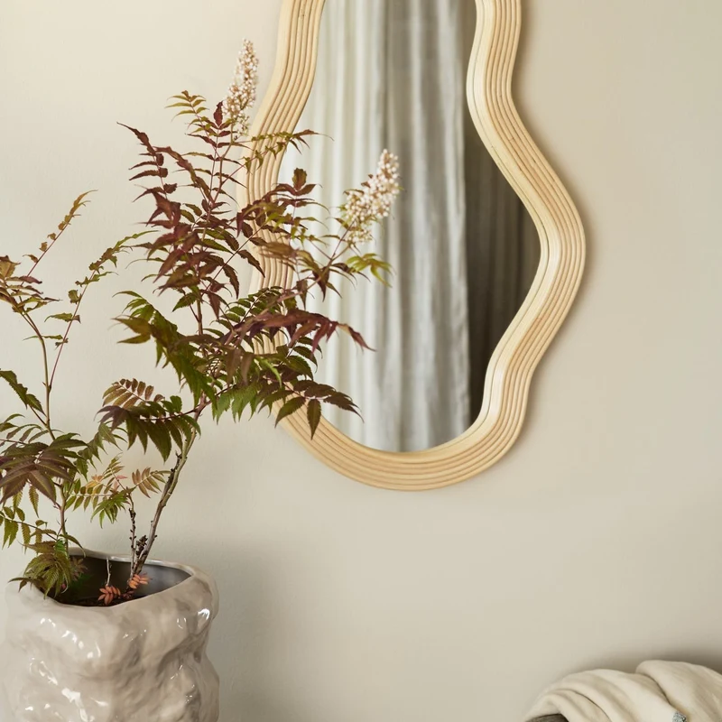 Ferm Living Pond Rattan Mirror