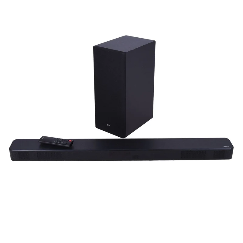 LG SL5Y 2.1 Kanal Soundbar mit kabellosem Subwoofer HDMI USB Bluetooth Schwarz