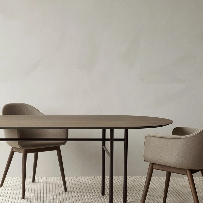 Audo Copenhagen Snaregade Oval Dining Table