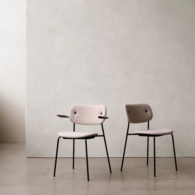 Audo Copenhagen Co Dining Chair Fully Upholstered with Armrests
