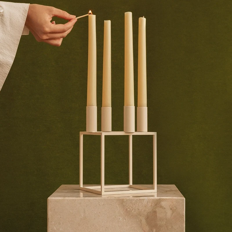 Audo Copenhagen Kubus 4 Candle Holder