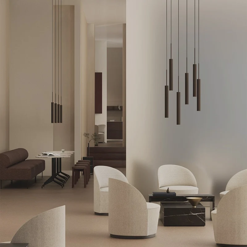 Audo Copenhagen Tubulaire Chandelier