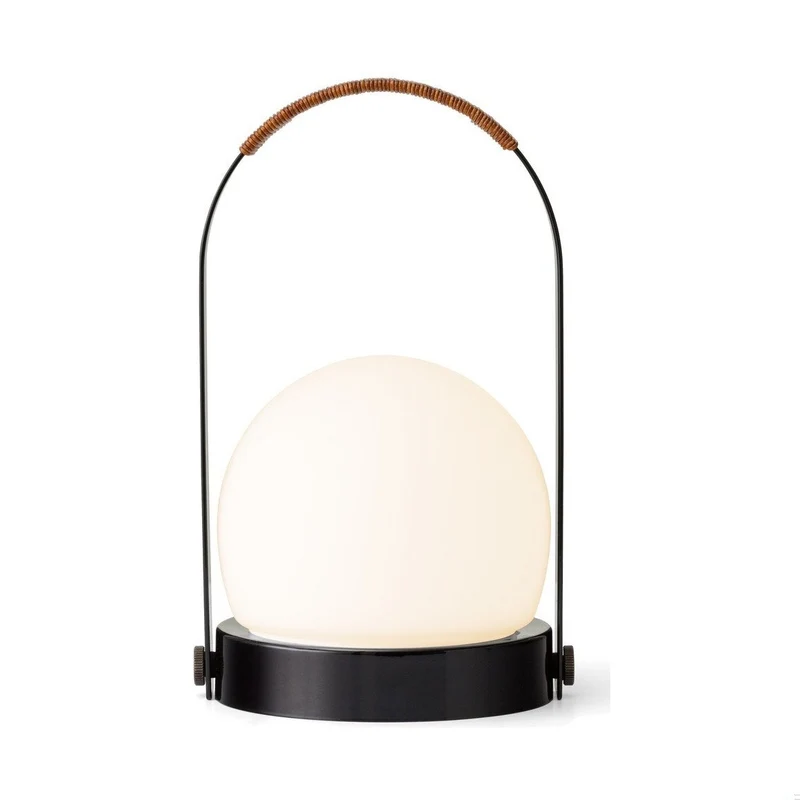 Audo Copenhagen Carrie Leather Handle Portable Lamp
