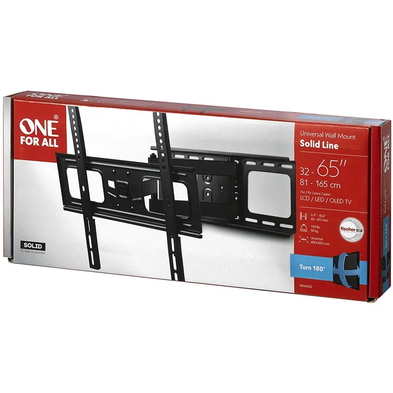 One For All WM4452 Wandhalterung 32 - 65 Zoll schwenkbar