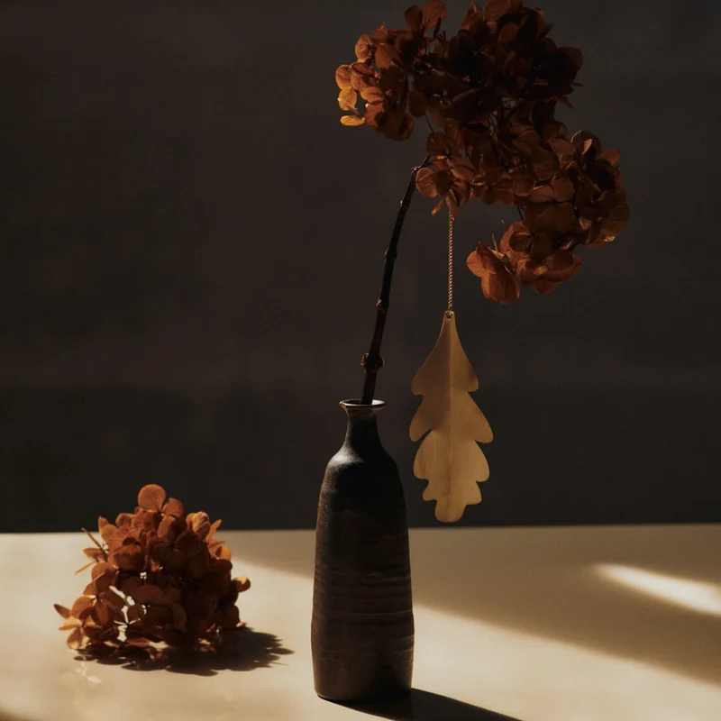 Ferm Living Oak Leaf Ornaments - Set of 4