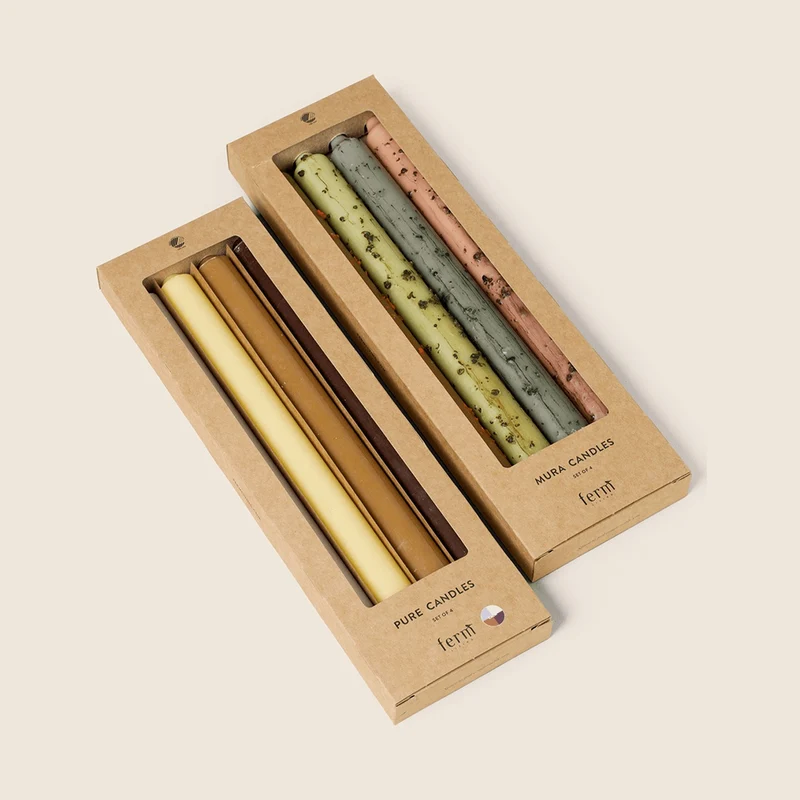 Ferm Living Mura Candles - Set of 4
