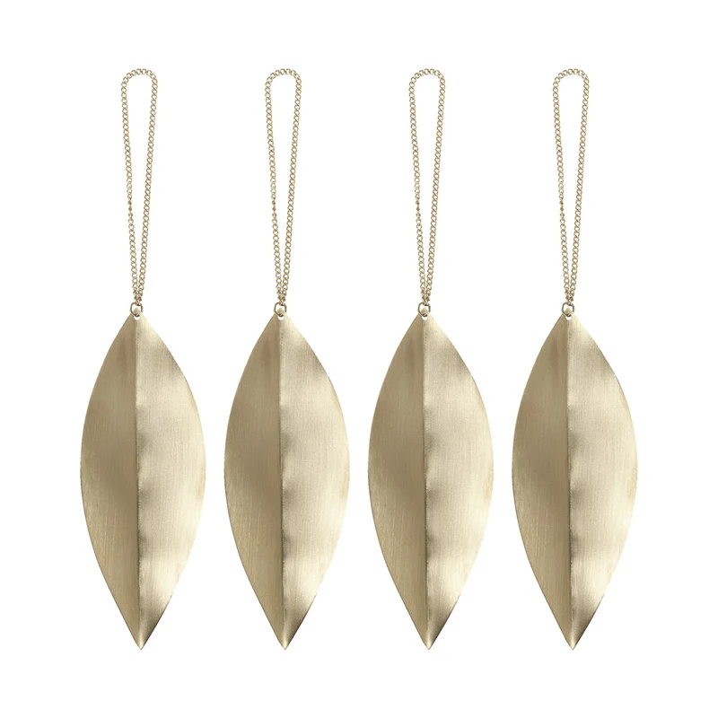Ferm Living Leaf Ornaments - Set of 4