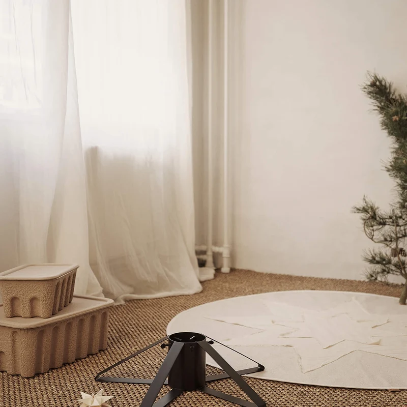 Ferm Living Vela Star Christmas Tree Blanket