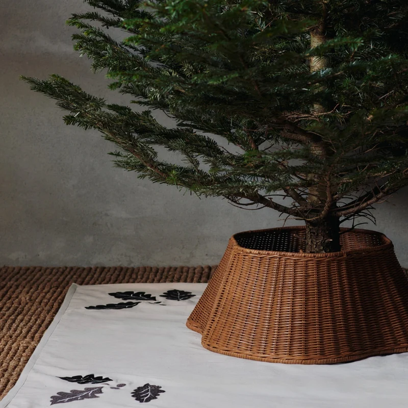 Ferm Living Drape Braided Tree Skirt