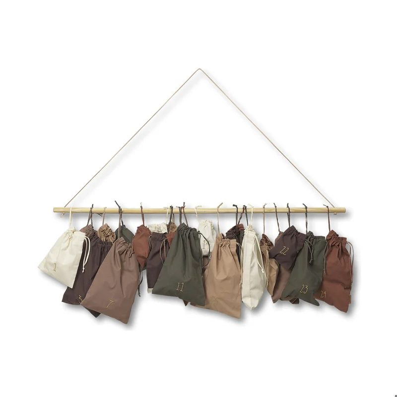 Ferm Living Christmas Countdown - 24 Bags