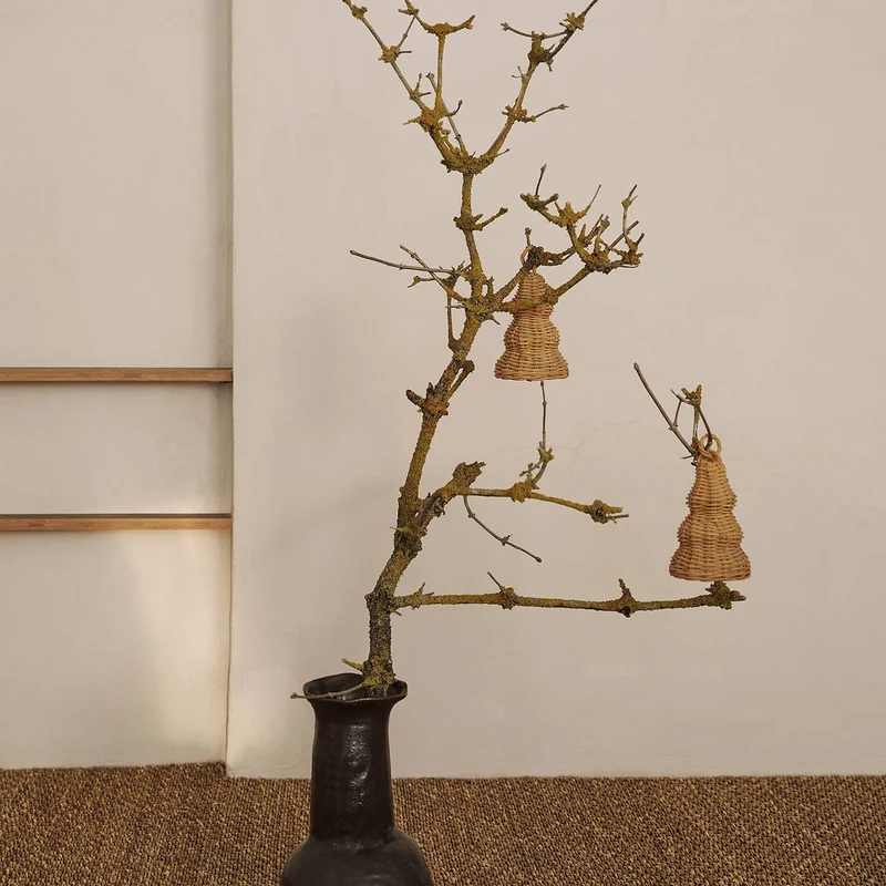 Ferm Living Braided Bell Baubles