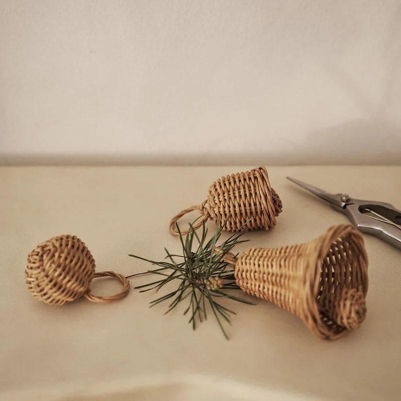 Ferm Living Braided Bell Baubles