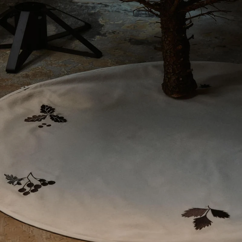 Ferm Living Oak Christmas Tree Blanket