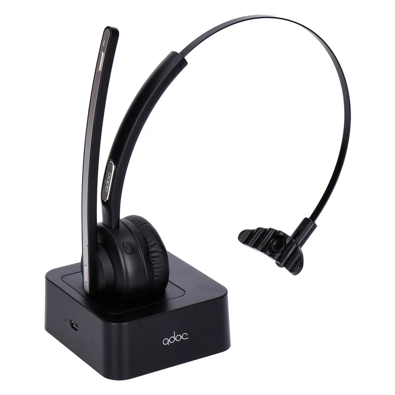 Adoc BT01 Bluetooth Headset mit Mikrofon schwarz