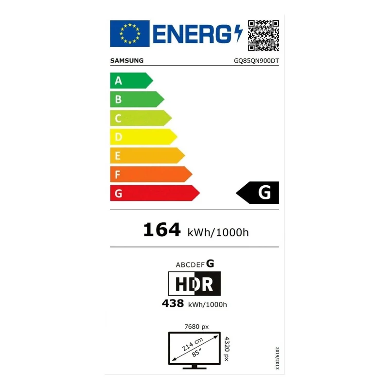 Samsung GQ85QN900DTXZG AI Neo QLED TV 85 Zoll 8K