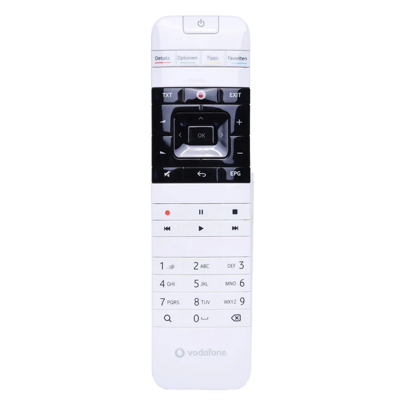 Vodafone TV Center 1000 Fernbedienung Weiss