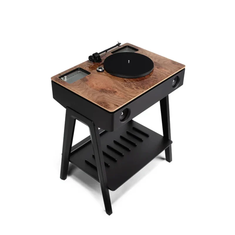 La Boite concept LX Turntable Connect Elm Magnifying Glass Hi-Fi Speaker