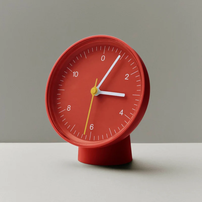 Hay Table Clock (Recycled)