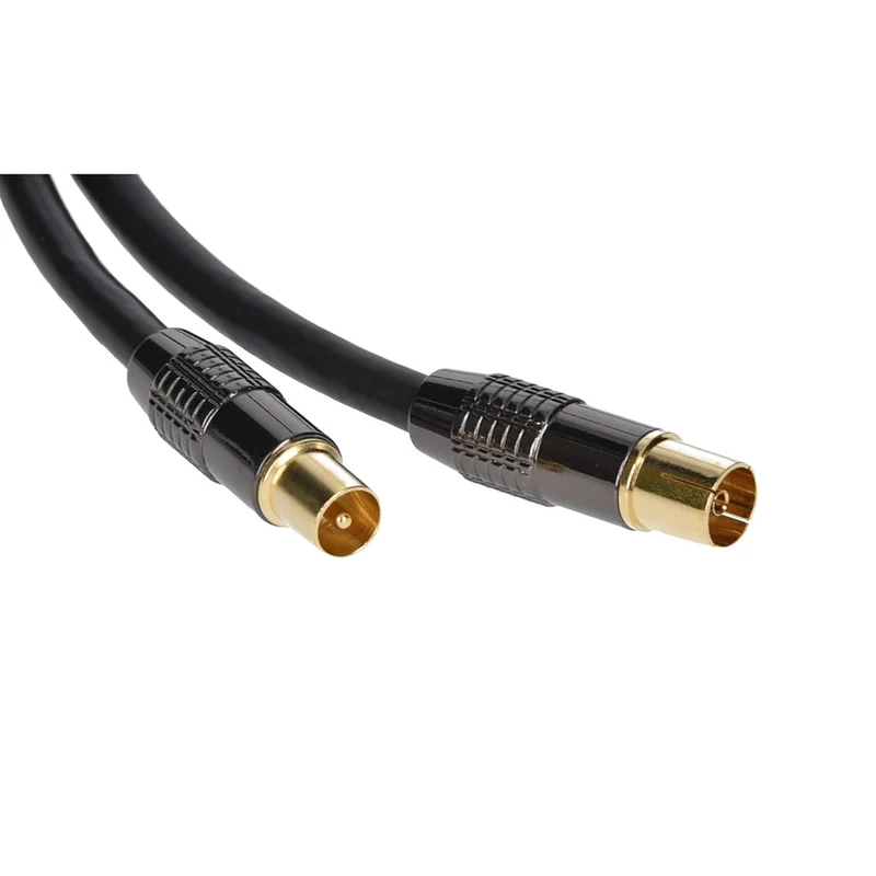 TP Antennenkabel schwarz gerade 2m