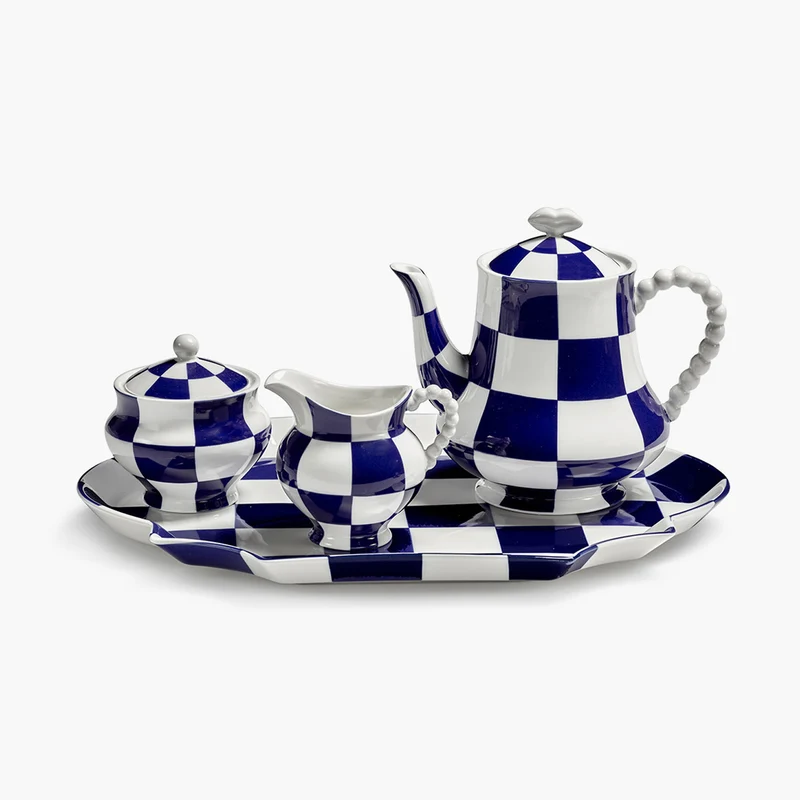 Serax Fête des Bêtes Jug Blue