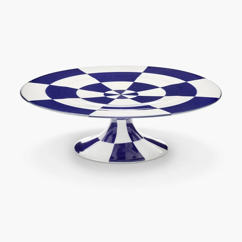 Serax Fête des Bêtes Cake Stand Blue