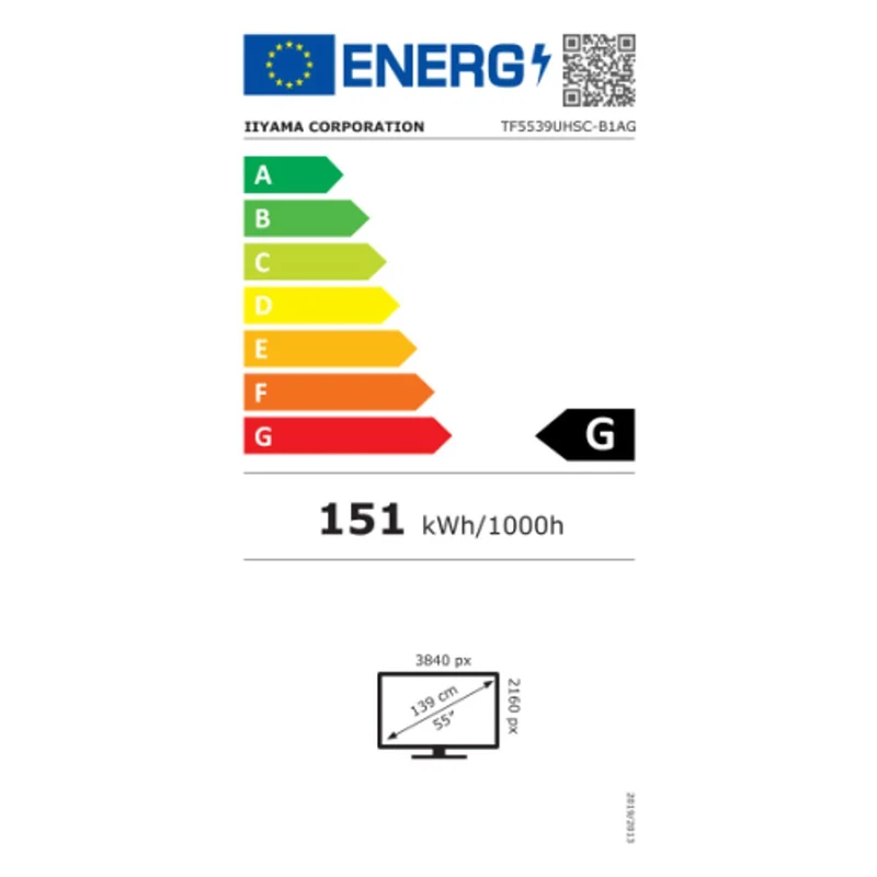 iiyama ProLite TF5539UHSC-B1AG Signage Touch D 55 Zoll
