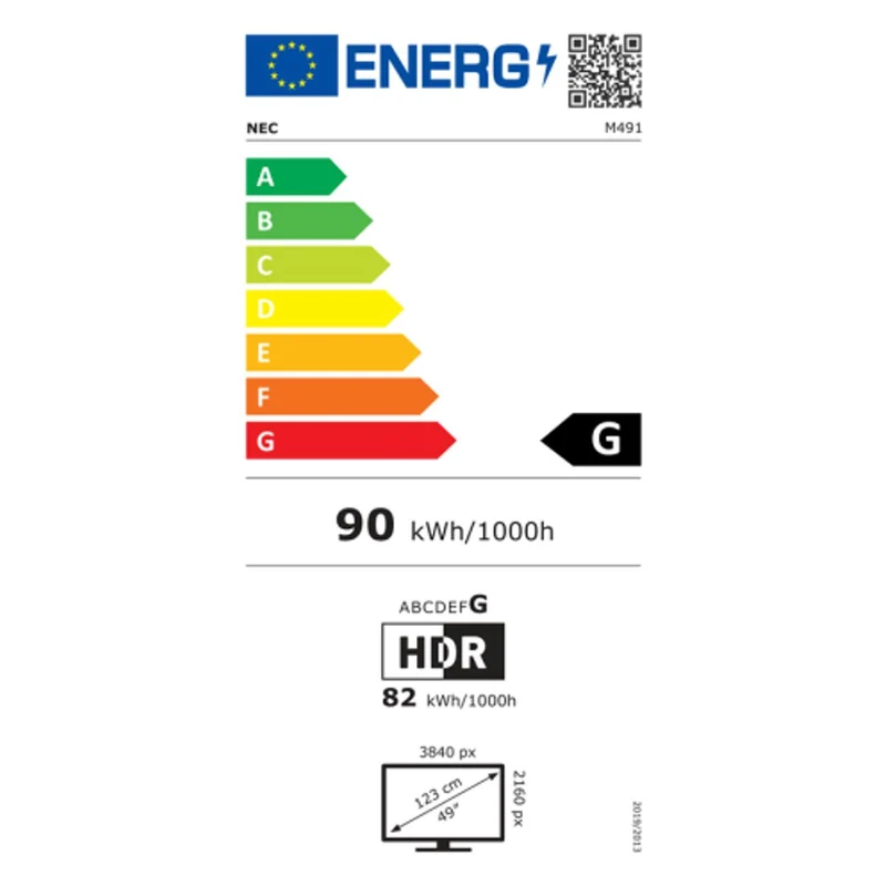 NEC MultiSync M491 49 Zoll Display UHD