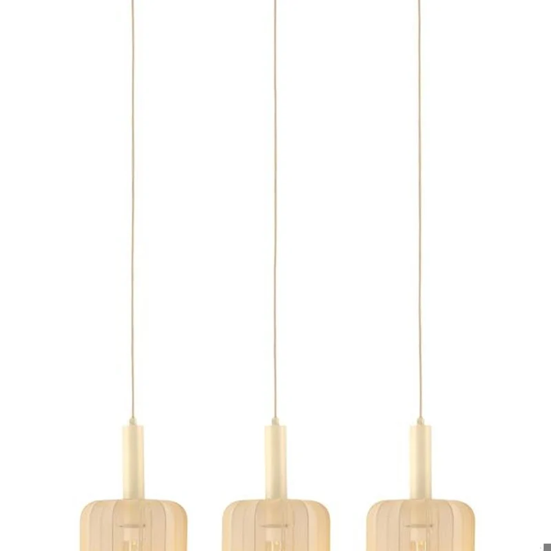 Lucide Corina 3-Light Pendant Lamp Beige