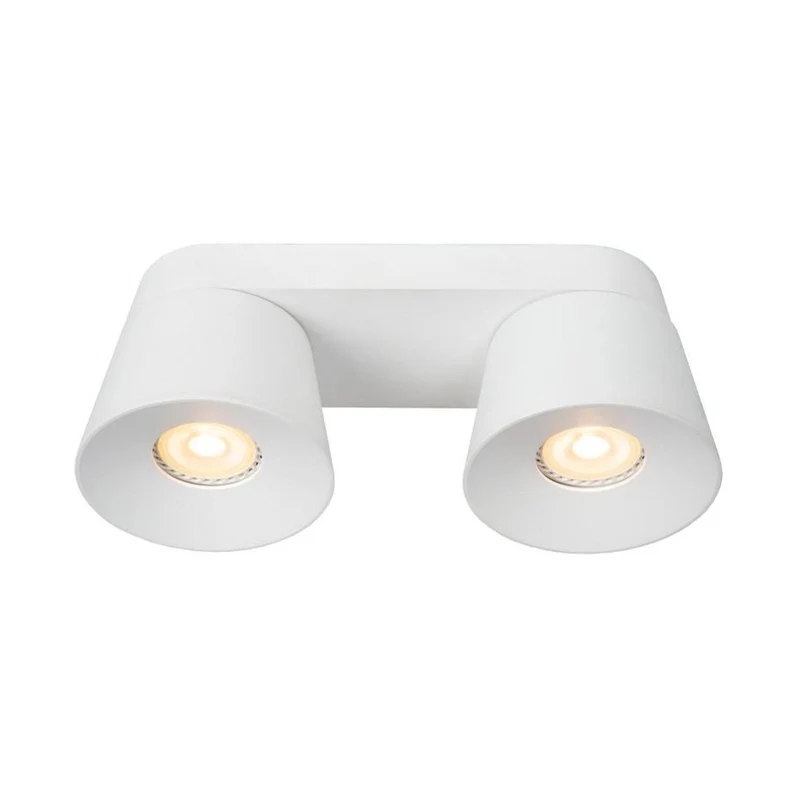 Lucide Trigono 2-Light Ceiling Spot White