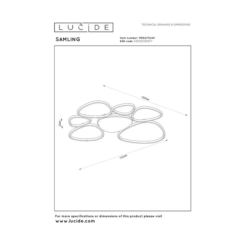 Lucide Samling Ceiling Light